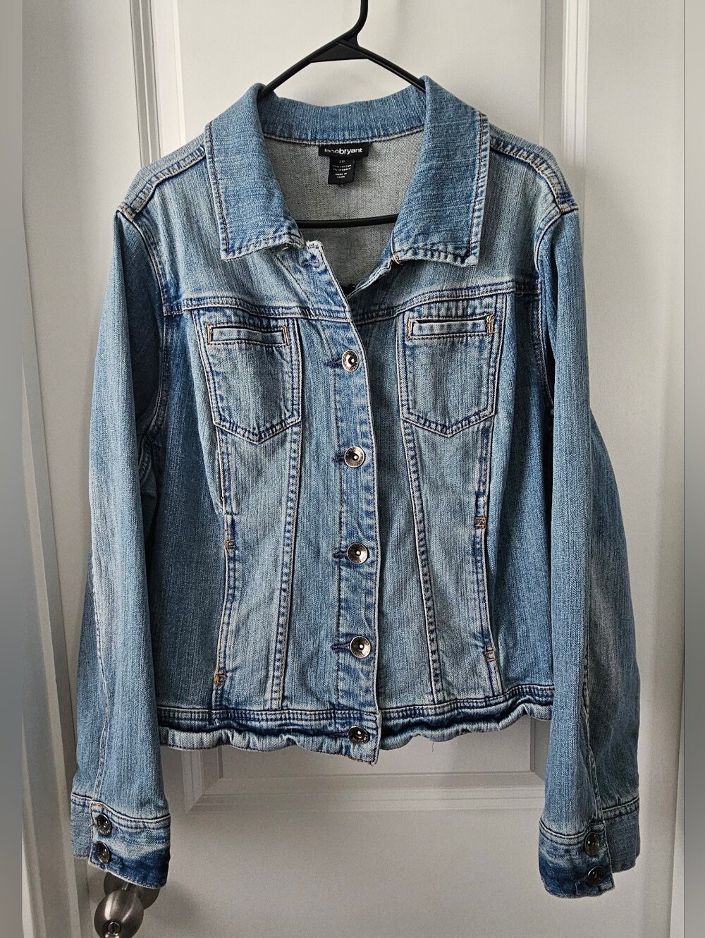 Lane Bryant Light Wash Denim Jacket